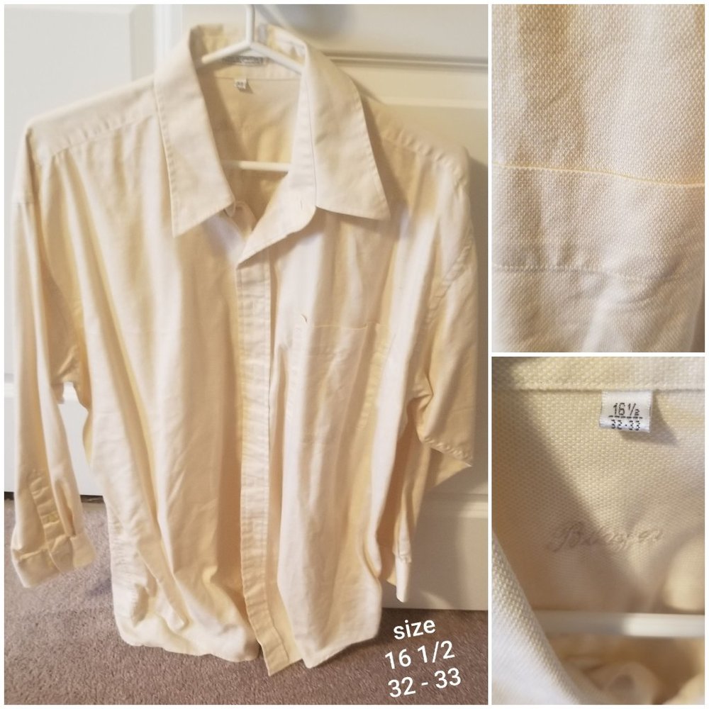 NEW - Blazer Men's long sleeve button up shirt